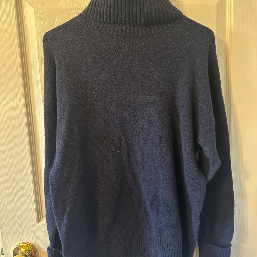 Old Navy Dark Blue Turtleneck Sweater